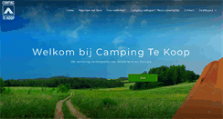 Desktop Screenshot of camping-te-koop.com
