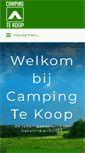 Mobile Screenshot of camping-te-koop.com